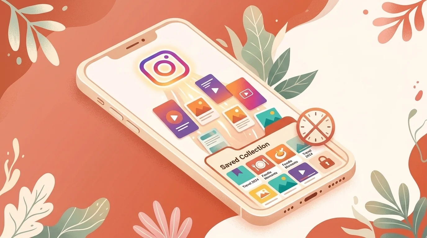 Salvando Stories do Instagram em coleções organizadas no iPhone